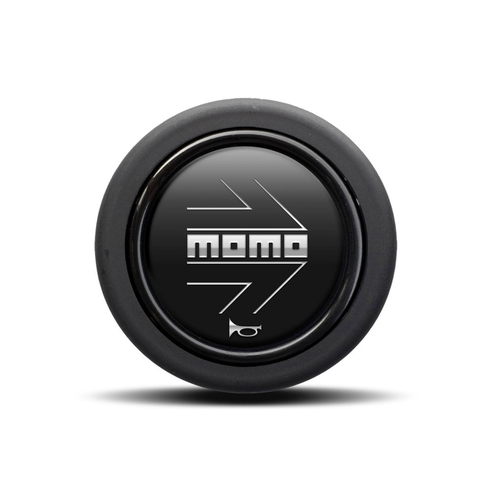 MOMO ARROW Matte Black (Round Lip) Large Image